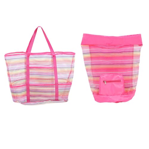 ERINGOGO 2Stücke Mesh Strandtasche Für Atmungsaktive Badezimmertaschen Für Zubehör Für Sommer Strand Und Wasseraktivitäten Bunt Und Praktisch ERINGOGO 2Stücke Mesh Strandtasche Für Atmungsaktive Badezimmertaschen Für Zubehör Für Sommer Strand Und Wasseraktivitäten Bunt Und Praktisch von ERINGOGO