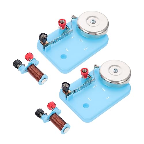 ERINGOGO 2stücke Elektrische Glocken Set Für Experimente Physik Lehrmittel Für Schüler Elektromagnetische Lehrhilfe Strom Experimentiergerät Für Grund Mittelschule ERINGOGO 2stücke Elektrische Glocken Set Für Experimente Physik Lehrmittel Für Schüler Elektromagnetische Lehrhilfe Strom Experimentiergerät Für Grund Mittelschule von ERINGOGO