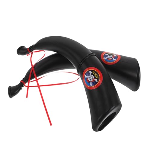 ERINGOGO 2Stücke Piratenhorn für Kostümpartys Halloween und Piraten Cosplay Requisite für Schulaufführungen und Fotomotive ERINGOGO 2Stücke Piratenhorn für Kostümpartys Halloween und Piraten Cosplay Requisite für Schulaufführungen und Fotomotive von ERINGOGO