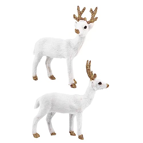 ERINGOGO 2Stücke Plüsch Sika Hirsch Figuren Weiche Kuscheltiere zur Dekoration Niedliche Stofftiere für oder Wohnaccessoire ERINGOGO 2Stücke Plüsch Sika Hirsch Figuren Weiche Kuscheltiere zur Dekoration Niedliche Stofftiere für oder Wohnaccessoire von ERINGOGO