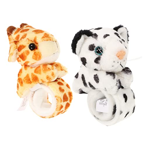ERINGOGO 2Stücke Schnapparmbänder für Tierdesign Giraffe Schneeleopard Bequeme Armbänder Mitgebsel für Kindergeburtstage Einfach Anzulegen ERINGOGO 2Stücke Schnapparmbänder für Tierdesign Giraffe Schneeleopard Bequeme Armbänder Mitgebsel für Kindergeburtstage Einfach Anzulegen von ERINGOGO