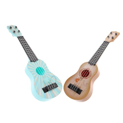 ERINGOGO 2Stücke Ukulele Frühe Bildung Musikinstrument für Anfänger Dekorative Gitarre für Farbenfrohes Design und Lernen Geschenkidee für Kleine Musiker ERINGOGO 2Stücke Ukulele Frühe Bildung Musikinstrument für Anfänger Dekorative Gitarre für Farbenfrohes Design und Lernen Geschenkidee für Kleine Musiker von ERINGOGO