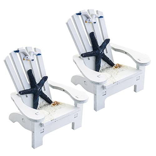 ERINGOGO 2pcs Mediterraner Stil Mini -Stuhl Holzkisten Schmücken Schlafzimmer Schreibtisch Ornamente ERINGOGO 2pcs Mediterraner Stil Mini -Stuhl Holzkisten Schmücken Schlafzimmer Schreibtisch Ornamente von ERINGOGO