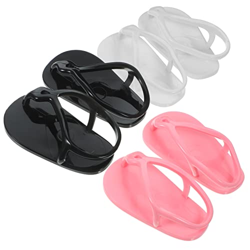 ERINGOGO 3 Paare Puppen-flip-Flops Pantoffelspielzeug Für Basteln Sie Einen Winzigen Hausschuh DIY-Puppen-Hausschuh 18-Zoll-puppenschuh Simulation Mini-Schuhe Mini-Hausschuh Plastik ERINGOGO 3 Paare Puppen-flip-Flops Pantoffelspielzeug Für Basteln Sie Einen Winzigen Hausschuh DIY-Puppen-Hausschuh 18-Zoll-puppenschuh Simulation Mini-Schuhe Mini-Hausschuh Plastik von ERINGOGO