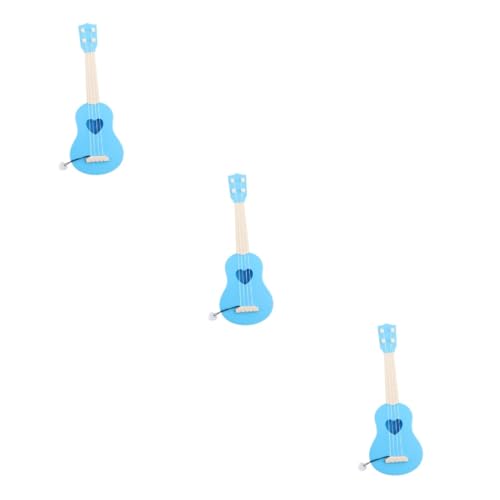 ERINGOGO 3 STK Mini-Instrumente Ukulele für anfänger handgehaltenes Musikspielzeug für Kinder zabawki stymulujące rozwój Educational Toys Gitarre Kinderspielzeug Musikinstrumente, Spielzeug von ERINGOGO