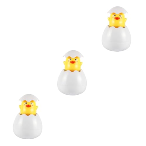 3 STK Spielzeug Babywanne Wasser streuen Pinguin-Eier Kind Weiß von ERINGOGO