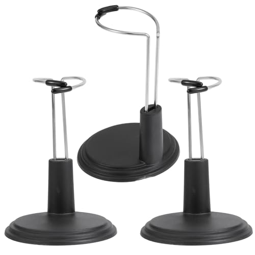 ERINGOGO 3 STÜCKE Teiliges Puppenhalter Stabilem Hoher Schwarzer Puppenständer mit Breiter Basis für Festen Halt für Puppen Spielzeugdisplay für Kinderzimmer und Sammelpräsentation ERINGOGO 3 STÜCKE Teiliges Puppenhalter Stabilem Hoher Schwarzer Puppenständer mit Breiter Basis für Festen Halt für Puppen Spielzeugdisplay für Kinderzimmer und Sammelpräsentation von ERINGOGO