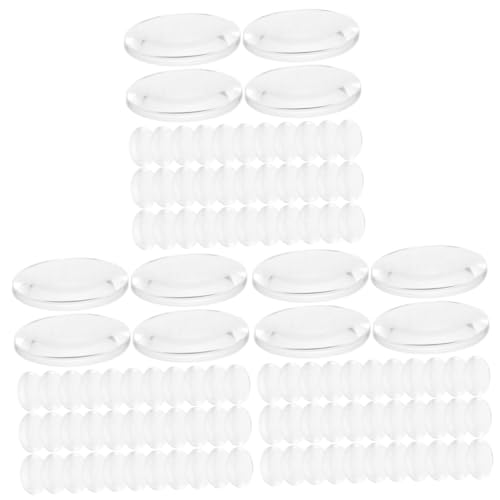 ERINGOGO 3 Sätze Bikonvexe Linse Polierte Konvexe Linse Linsenphysik Für Das Labor Physik Optische Linse Klare Optische Linse Teleskop-objektive Doppelkonvexlinse Acryl 50 Stück * 3 von ERINGOGO