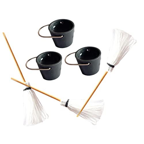 ERINGOGO 3 Sätze Eimer-Mop-Modell für kinderspielzeug Children Toys Geburtstagsgeschenk für Kid Toys Dekoration wischeimer Miniatur kleines Hauszubehör Harz ERINGOGO 3 Sätze Eimer-Mop-Modell für kinderspielzeug Children Toys Geburtstagsgeschenk für Kid Toys Dekoration wischeimer Miniatur kleines Hauszubehör Harz von ERINGOGO