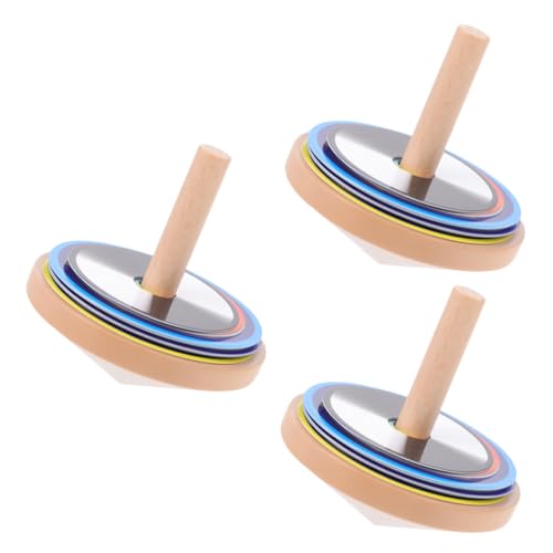 ERINGOGO 3 Sätze Holzdreher Bunte Gyro Spielzeuge für Feinmotorik Handliches Leichtes Holz kreiselspiel Fördert Hand Auge koordination und Kreatives im Freien ERINGOGO 3 Sätze Holzdreher Bunte Gyro Spielzeuge für Feinmotorik Handliches Leichtes Holz kreiselspiel Fördert Hand Auge koordination und Kreatives im Freien von ERINGOGO