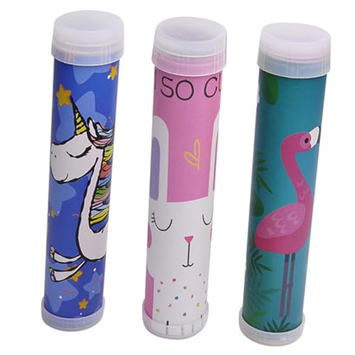 ERINGOGO 3 Sätze Kaleidoskop-Materialpaket Kaleidoskop Wunder Kaleidoskop selber Machen Kaleidoskop für Bastelset DIY Kaleidoscope Making Kit Kaleidoskope für Plastik von ERINGOGO