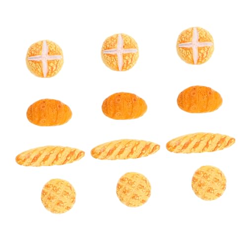 ERINGOGO 3 Sätze Miniaturbrot Deko für Puppenhaus Detailgetreue Realistische Bäckerei Modelle Teilig pro Set Küche und Spielzubehör für Kreatives Rollenspiel und Hausgestaltung ERINGOGO 3 Sätze Miniaturbrot Deko für Puppenhaus Detailgetreue Realistische Bäckerei Modelle Teilig pro Set Küche und Spielzubehör für Kreatives Rollenspiel und Hausgestaltung von ERINGOGO