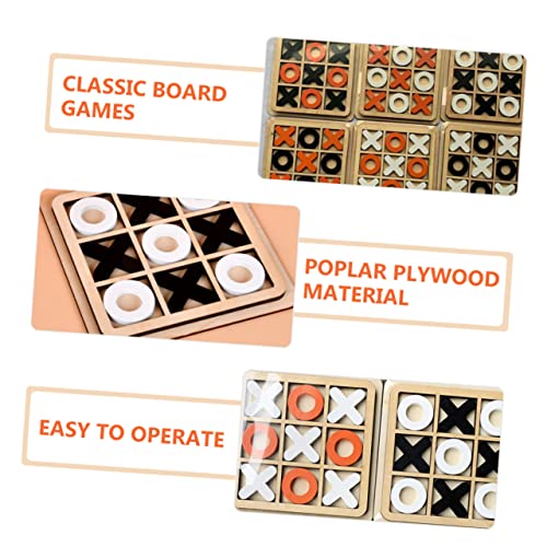 ERINGOGO 3 Sätze Teiliges Klassisches Toe Holzspielset mit Rustikalem Muster Geeignet als Table Game und Wohnzimmerdekoration Stressabbauend Kinderfreundlich für Familien und Partyspaß ERINGOGO 3 Sätze Teiliges Klassisches Toe Holzspielset mit Rustikalem Muster Geeignet als Table Game und Wohnzimmerdekoration Stressabbauend Kinderfreundlich für Familien und Partyspaß von ERINGOGO