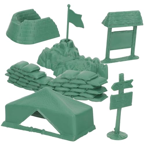 ERINGOGO 3 Sätze Teiliges Militärmodell Spielzeugsatz für DIY Sandbox aus Sicherem Fördert Kreativität und Feinmotorik für Schulprojekte und Fantasievolles von ERINGOGO