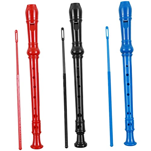ERINGOGO 3 Sets Achtlochklarinette Kinderfinger Kleinkind Musikinstrumente Musikspielzeug Musikinstrumente Babyinstrumente Klarinette Für Flöte Für Instrumente Blasinstrumente von ERINGOGO