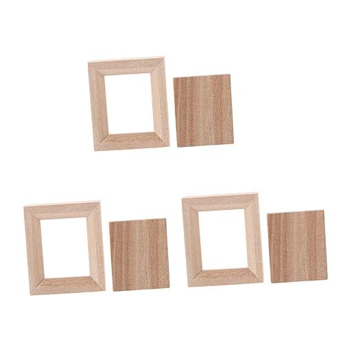 ERINGOGO Mini-fotorahmen- -miniaturen-Set 3-teilig Mini-bilderrahmen Großpackung Für Puppenhaus- Handgefertigte Miniaturrahmen ERINGOGO Mini-fotorahmen- -miniaturen-Set 3-teilig Mini-bilderrahmen Großpackung Für Puppenhaus- Handgefertigte Miniaturrahmen von ERINGOGO