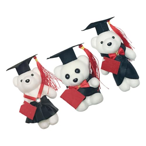 ERINGOGO 3 Stück Bärenpuppe Absolvent Gefüllte Neujahrsbärenpuppe Abschlusssaison Dekoration Abschlusstierpuppe Abschlussbär High School Abschlussbär Absolventenbär Schaumstoff ERINGOGO 3 Stück Bärenpuppe Absolvent Gefüllte Neujahrsbärenpuppe Abschlusssaison Dekoration Abschlusstierpuppe Abschlussbär High School Abschlussbär Absolventenbär Schaumstoff von ERINGOGO