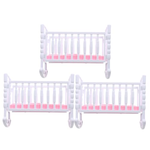 ERINGOGO 3 Stück Doll Shaker Zubehör Lernspielzeug Für Kinderspielzeug Wiegenmodell Pp Weiß ERINGOGO 3 Stück Doll Shaker Zubehör Lernspielzeug Für Kinderspielzeug Wiegenmodell Pp Weiß von ERINGOGO