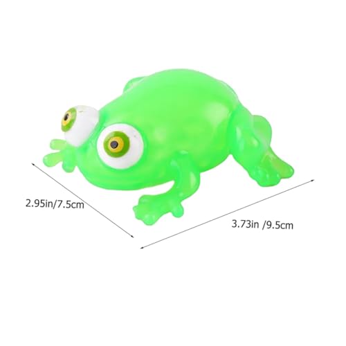 ERINGOGO 3 Stück Frosch Cartoon Stressabbau Squeeze Toy für Fingertraining Tragbar frei Spaßelement Geschenk ERINGOGO 3 Stück Frosch Cartoon Stressabbau Squeeze Toy für Fingertraining Tragbar frei Spaßelement Geschenk von ERINGOGO