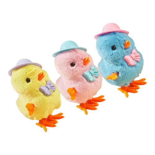 ERINGOGO 3 Stück Kükenspielzeug Partygeschenke Osterküken Hühnerspielzeug Kükenspielzeug Aufziehspielzeug Für Osterkorbfüller Kinderspielzeug Flauschige Küken ERINGOGO 3 Stück Kükenspielzeug Partygeschenke Osterküken Hühnerspielzeug Kükenspielzeug Aufziehspielzeug Für Osterkorbfüller Kinderspielzeug Flauschige Küken von ERINGOGO