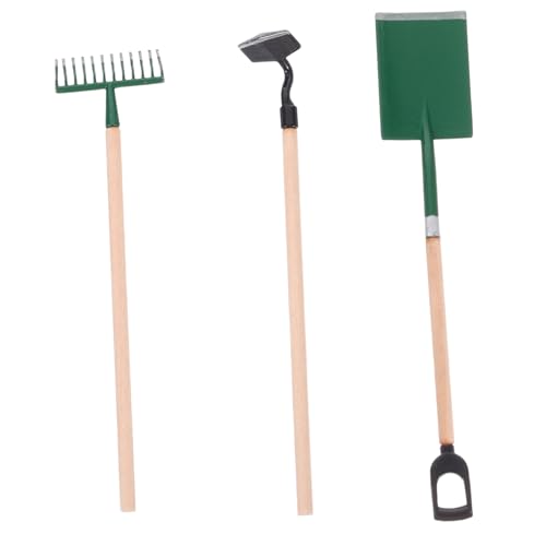 ERINGOGO 3-teiliges Miniatur-gartenwerkzeug-Set Für Puppenhäuser Schaufel Rechen Hacke Für Kinder Spielhaus-zubehör ERINGOGO 3-teiliges Miniatur-gartenwerkzeug-Set Für Puppenhäuser Schaufel Rechen Hacke Für Kinder Spielhaus-zubehör von ERINGOGO