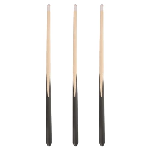 ERINGOGO 3 Stück Mini-Pool-Queue Kurze Hinweise Pool-Stick für Mini-Pool-Stick kurzer Poolstock kurzes Billard-Queue Pool-Queue-Stick für Pool-Queue Bridge-Stick Holz von ERINGOGO