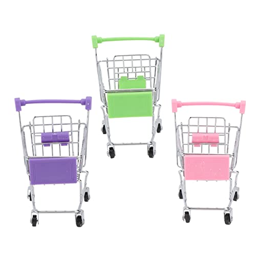 ERINGOGO 3stücke Mini Einkaufswagen Spielzeug Für Mädchen Trolley Und Grün Mit Elektroplating Für Rollenspiele Aufbewahrung Für Make-up Und ERINGOGO 3stücke Mini Einkaufswagen Spielzeug Für Mädchen Trolley Und Grün Mit Elektroplating Für Rollenspiele Aufbewahrung Für Make-up Und von ERINGOGO