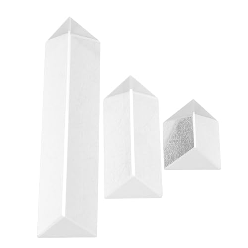 ERINGOGO 3stücke Optische Prismen Für Lichtbrechung Triangular Prismen Für Und Fotografie Für Physikalische Experimente Und Optische Lehre von ERINGOGO