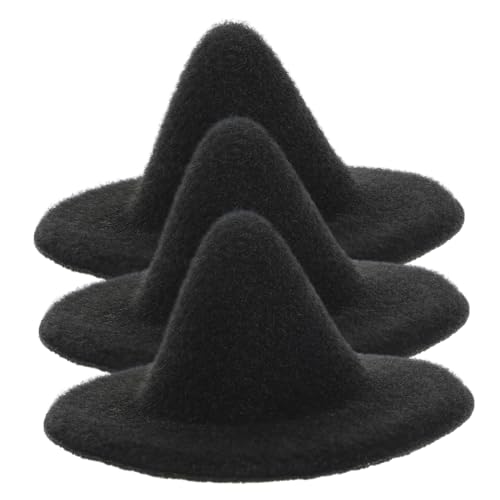 ERINGOGO 3 Stück Puppen Hexenhüte DIY Halloween Hüte für Bastelprojekte Leichte und Stabile Filzhüte für Kreative Dekorationen und Puppenhaus Zubehör ERINGOGO 3 Stück Puppen Hexenhüte DIY Halloween Hüte für Bastelprojekte Leichte und Stabile Filzhüte für Kreative Dekorationen und Puppenhaus Zubehör von ERINGOGO