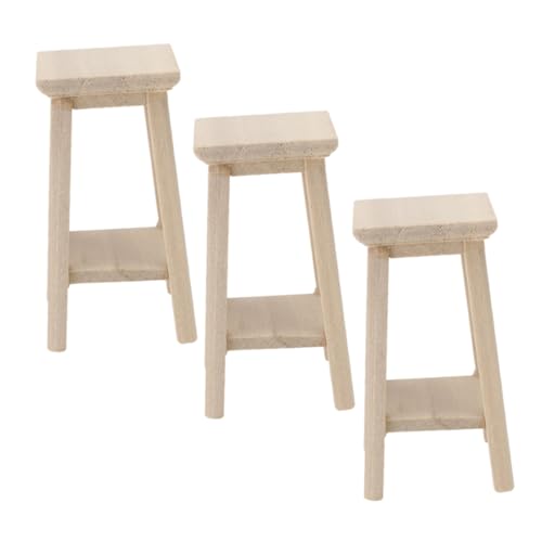 ERINGOGO 3stücke Miniaturmöbel Holz Hocker Für Puppenhaus Realistisches Design Für Kreatives Spielen Und Dekoration Inspiriert Fantasie Und Kreativität ERINGOGO 3stücke Miniaturmöbel Holz Hocker Für Puppenhaus Realistisches Design Für Kreatives Spielen Und Dekoration Inspiriert Fantasie Und Kreativität von ERINGOGO