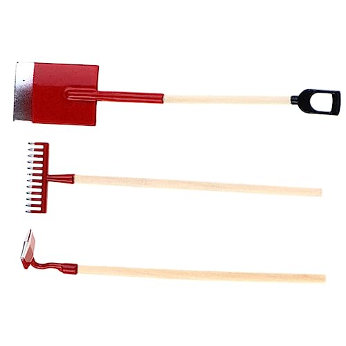 ERINGOGO 3 Stück Puppenhaus-Modell bastelset basteln für Handwerkskunst für bastelmaterial für детские игрушки Mini-Gartengeräte Miniatur-Schaufel Plastik rot ERINGOGO 3 Stück Puppenhaus-Modell bastelset basteln für Handwerkskunst für bastelmaterial für детские игрушки Mini-Gartengeräte Miniatur-Schaufel Plastik rot von ERINGOGO