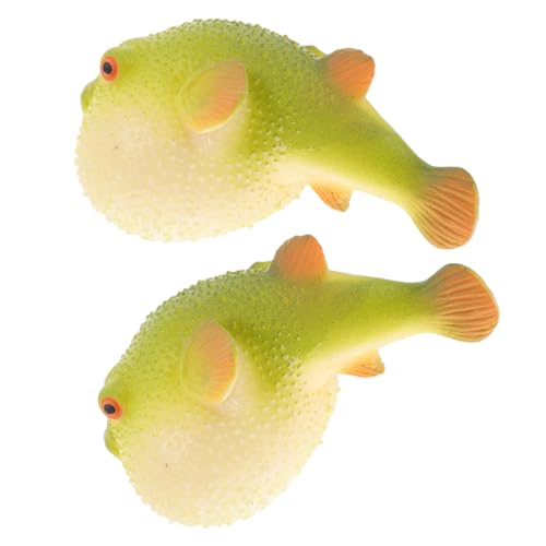 ERINGOGO 3 Stück Quetschspielzeug Flusskugelfisch Form Stressabbau Zappelspielzeug Fidget Toy für Büro Schreibtisch Dekoration und Angstlösung von ERINGOGO