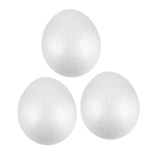 ERINGOGO 3 Stück Schaumstoff Eier Große Basteleier Künstliche Bemalung Lustige Kleine Dekoration Für Eierförmige Schaumstoffe Weide Eier Bemalbare DIY Eier Party Eier Eier ERINGOGO 3 Stück Schaumstoff Eier Große Basteleier Künstliche Bemalung Lustige Kleine Dekoration Für Eierförmige Schaumstoffe Weide Eier Bemalbare DIY Eier Party Eier Eier von ERINGOGO
