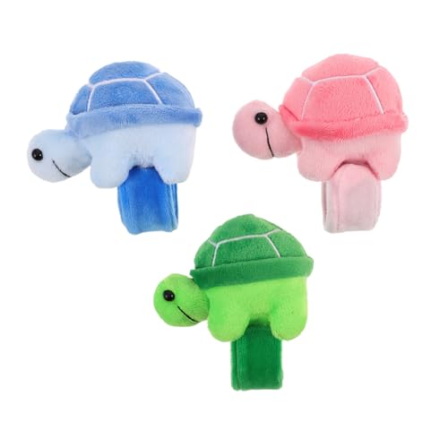 ERINGOGO 3 Stück Schildkrötenarmband Gefälligkeiten Für Kinderpartys Goody Bag Stuffers Gastgeschenke Für Kindergeburtstage Geburtstagsfeier Animal-slap-armbänder Tierarmbänder Pp Baumwolle ERINGOGO 3 Stück Schildkrötenarmband Gefälligkeiten Für Kinderpartys Goody Bag Stuffers Gastgeschenke Für Kindergeburtstage Geburtstagsfeier Animal-slap-armbänder Tierarmbänder Pp Baumwolle von ERINGOGO