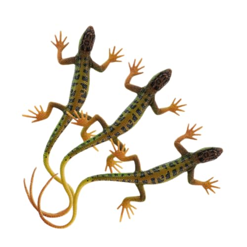 ERINGOGO 3 Stück Schlangen-Eidechsenskink Reptil Haustier realistische gefälschte Eidechsen Eidechsenfigur Tierfigur künstliche Eidechsenverzierung Eidechsenmodell Plastik ERINGOGO 3 Stück Schlangen-Eidechsenskink Reptil Haustier realistische gefälschte Eidechsen Eidechsenfigur Tierfigur künstliche Eidechsenverzierung Eidechsenmodell Plastik von ERINGOGO