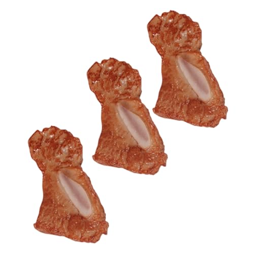 ERINGOGO 3 Stück Simulierte Denim-Rippen küchendekoration hohzeitdeko kucheltier spielsachen laufstall falsches Fleisch gefälschte Fleischstütze dekoratives Kunstfleisch PVC Brown ERINGOGO 3 Stück Simulierte Denim-Rippen küchendekoration hohzeitdeko kucheltier spielsachen laufstall falsches Fleisch gefälschte Fleischstütze dekoratives Kunstfleisch PVC Brown von ERINGOGO