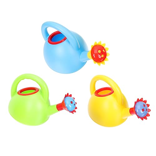 ERINGOGO 3 Stück Spritzkanne Badespielzeug Lustige Farbenfrohe Badewannen Spielzeuge für Kleinkinder Geeignet für Sommerbadespaß und Sicheres Zufällige Farbe Zufällige Farbe von ERINGOGO