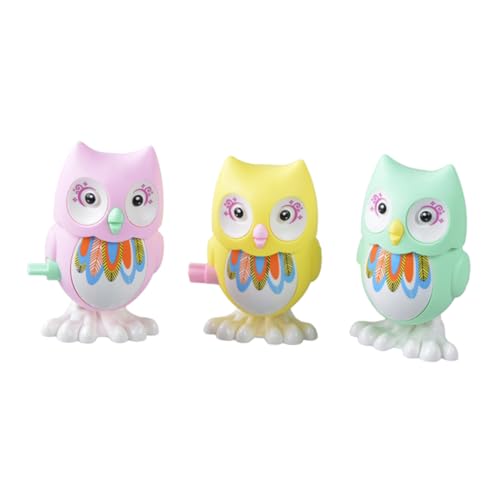 ERINGOGO 3 Stück Teiliges Aufziehspielzeug Eule aus Lustige Tiere Energieeffizient ohne Batterien Geeignet für Spielzeit und Geburtstagsgeschenk in Zufälliger Farbe Zufällige Farbe ERINGOGO 3 Stück Teiliges Aufziehspielzeug Eule aus Lustige Tiere Energieeffizient ohne Batterien Geeignet für Spielzeit und Geburtstagsgeschenk in Zufälliger Farbe Zufällige Farbe von ERINGOGO