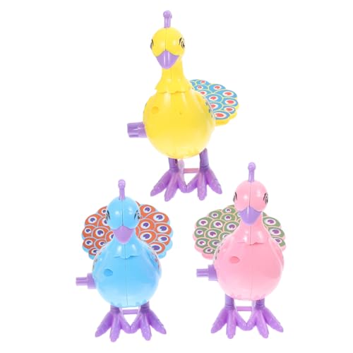 ERINGOGO 3 Stück Teiliges Aufziehspielzeug Wind Up Toy Mechanisches Buntes Bewegliches Pfau Figur für Jungen und Mädchen ERINGOGO 3 Stück Teiliges Aufziehspielzeug Wind Up Toy Mechanisches Buntes Bewegliches Pfau Figur für Jungen und Mädchen von ERINGOGO