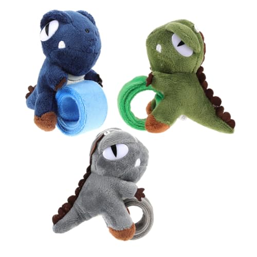 ERINGOGO 3 Stück Teiliges Dinosaurier Slap Armband Weiche Tier Armbänder in Grün und Blau Leichte und Langlebige und Erwachsenen Handgelenksbänder für Partygeschenke und Motto Events ERINGOGO 3 Stück Teiliges Dinosaurier Slap Armband Weiche Tier Armbänder in Grün und Blau Leichte und Langlebige und Erwachsenen Handgelenksbänder für Partygeschenke und Motto Events von ERINGOGO