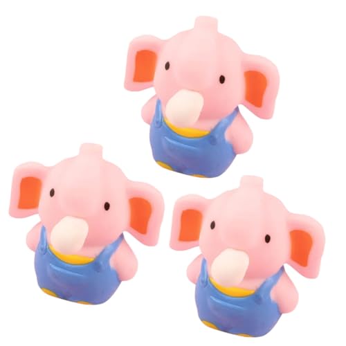ERINGOGO 3 Stück Teiliges Elefanten Fidget Toy Tragbare Cartoon Stressabbau Spielzeuge Dehnbar und Lustig für Partyspaß und Angstlösung Interaktiv und Handlich von ERINGOGO