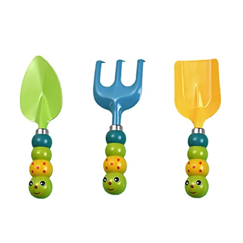 ERINGOGO 3 Stück Teiliges Gartenwerkzeug Set Sandspielzeug mit Schaufel Harke für Strand und Garten Freizeitspaß Jungen Mädchen ERINGOGO 3 Stück Teiliges Gartenwerkzeug Set Sandspielzeug mit Schaufel Harke für Strand und Garten Freizeitspaß Jungen Mädchen von ERINGOGO