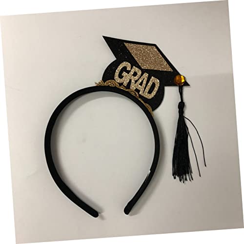ERINGOGO 3 Stück Teiliges Mini Quasten Hut Stirnband Leichtes Abschluss Haar Accessoire für Party Dekoratives Haarschmuck für Studium Abitur und Abschlussfeier Modisch und Auffällig von ERINGOGO