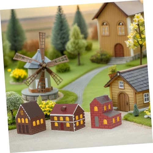 ERINGOGO 3 Stück Teiliges Miniaturhaus Resin Miniatur Architektur Figuren für Micro Landschaft Gartendekoration Vielseitig als Fotorequisite Autodeko Bastelzubehör Japanisch Inspirierte ERINGOGO 3 Stück Teiliges Miniaturhaus Resin Miniatur Architektur Figuren für Micro Landschaft Gartendekoration Vielseitig als Fotorequisite Autodeko Bastelzubehör Japanisch Inspirierte von ERINGOGO