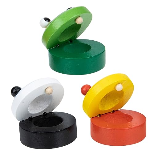 ERINGOGO 3 Stück Teiliges Percussion Holzspielzeug Musikinstrumente für Früherziehung Sicher und Kinderfreundlich für Musikverständnis und Kreatives ERINGOGO 3 Stück Teiliges Percussion Holzspielzeug Musikinstrumente für Früherziehung Sicher und Kinderfreundlich für Musikverständnis und Kreatives von ERINGOGO
