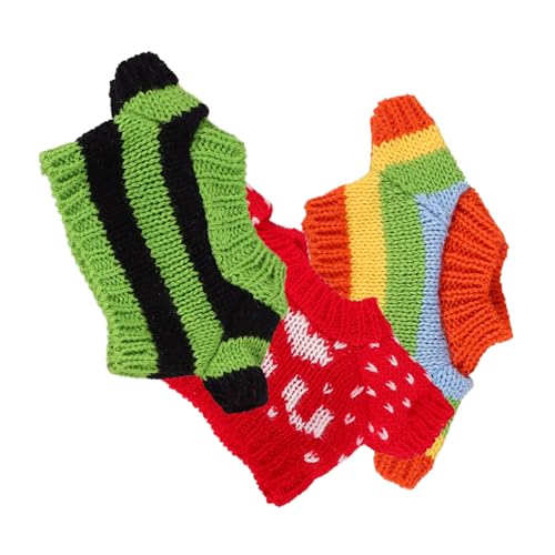 ERINGOGO 3 Stück Teiliges Puppenbekleidungsset für Handgemachte Pullover und Regenbogen Dekorative Kleidung für Stofftiere und Puppen und Partys ERINGOGO 3 Stück Teiliges Puppenbekleidungsset für Handgemachte Pullover und Regenbogen Dekorative Kleidung für Stofftiere und Puppen und Partys von ERINGOGO