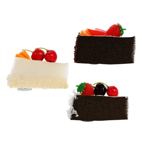 ERINGOGO 3 Stück Teiliges Realistische Kuchenmodelle aus PU Material Lebendige Farben Dekorative Fotorequisiten für Zuhause Party Bäckerei Edukative Künstliche Tortenmodelle ERINGOGO 3 Stück Teiliges Realistische Kuchenmodelle aus PU Material Lebendige Farben Dekorative Fotorequisiten für Zuhause Party Bäckerei Edukative Künstliche Tortenmodelle von ERINGOGO