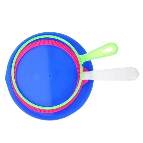 ERINGOGO 3 Stück Teiliges Seifenblasen Set mit Großem Bubble Ring Kinderfreundliches Blaswerkzeug aus Sicherem Buntes Outdoor für Geburtstage Partys und Familienfeiern Zufällige Farbe ERINGOGO 3 Stück Teiliges Seifenblasen Set mit Großem Bubble Ring Kinderfreundliches Blaswerkzeug aus Sicherem Buntes Outdoor für Geburtstage Partys und Familienfeiern Zufällige Farbe von ERINGOGO