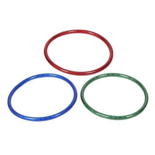 ERINGOGO 3stücke Teilige Übungsringe Für Junge Mädchen Große Spielzeug-Ringe Glitzer Für Agility-Training Tanzen Und Haustier-trainingsaktivitäten ERINGOGO 3stücke Teilige Übungsringe Für Junge Mädchen Große Spielzeug-Ringe Glitzer Für Agility-Training Tanzen Und Haustier-trainingsaktivitäten von ERINGOGO