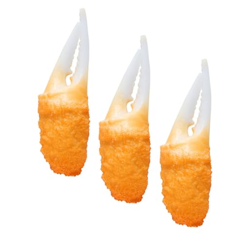 ERINGOGO 3 Stück Tempura Garnelen Modell Gefälschte Tempuras Modell Gefälschte Frittierte Lebensmittel Kochspielzeug Gefälschte Lebensmittel Faux Tempuras Modell Küche Lebensmittel ERINGOGO 3 Stück Tempura Garnelen Modell Gefälschte Tempuras Modell Gefälschte Frittierte Lebensmittel Kochspielzeug Gefälschte Lebensmittel Faux Tempuras Modell Küche Lebensmittel von ERINGOGO